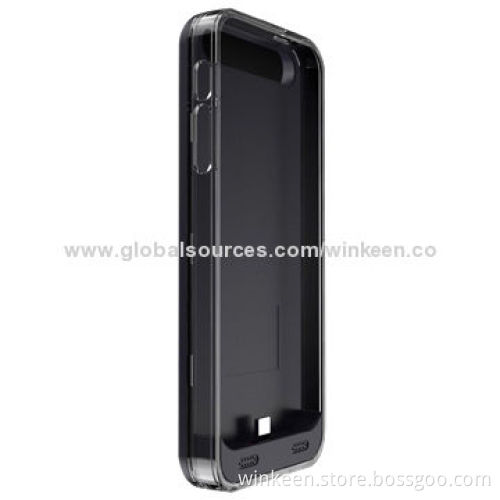 MFI power case for iPhone 5s with 2600mAh capacity built-in